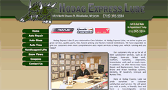 Desktop Screenshot of hodagexpresslube.com